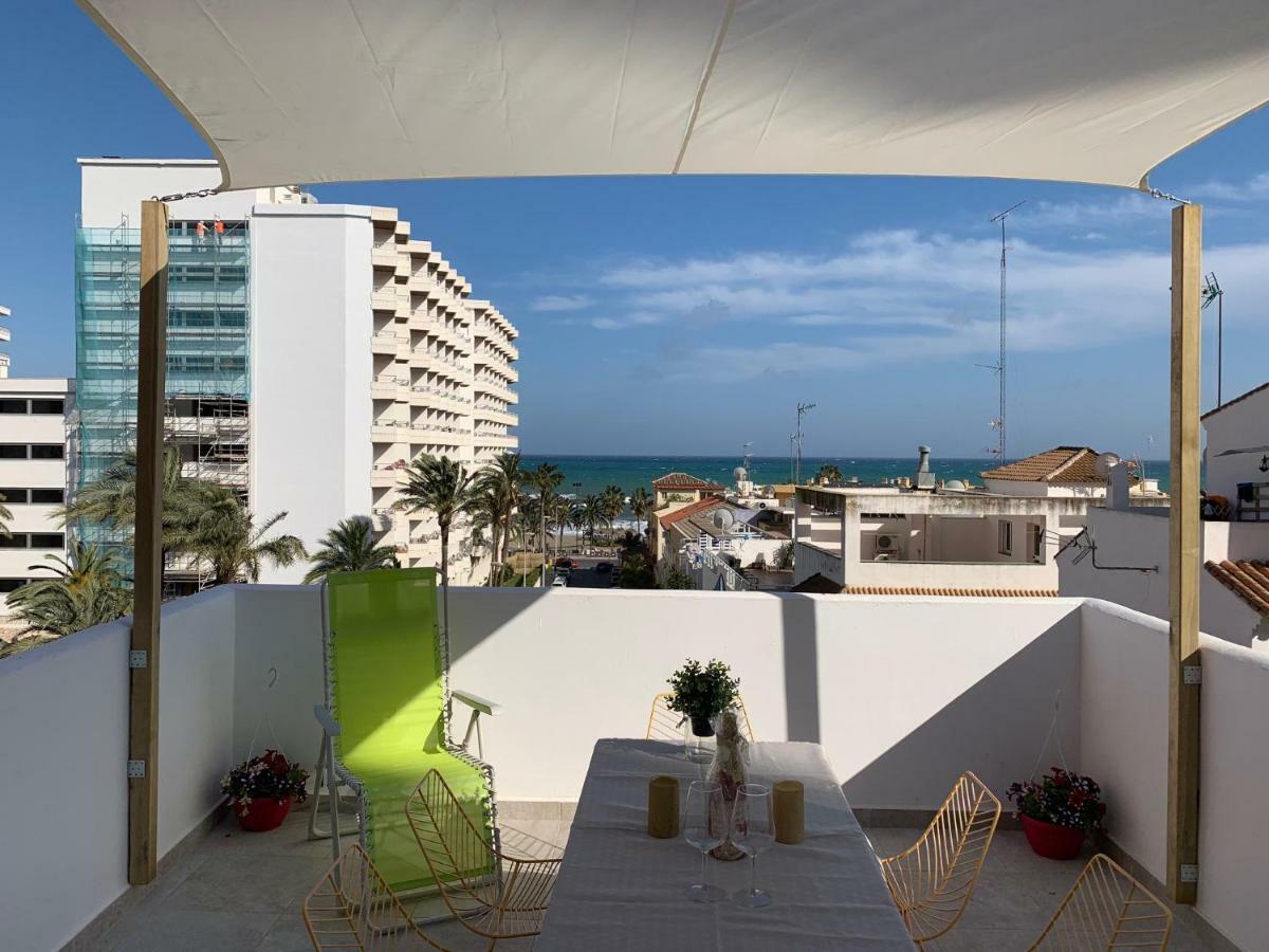 Appartamento Lujoso Duplex En La Playa Con Vistas Al Mar Torremolinos Esterno foto